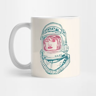 Cosmonaut Girl Mug